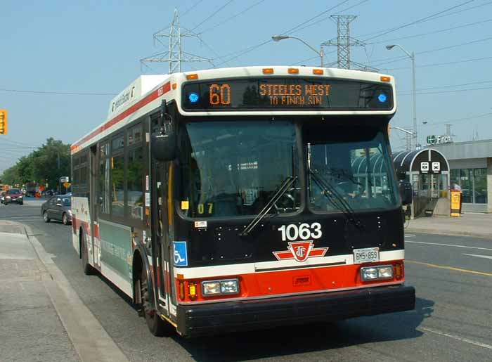 Toronto Transit Commission Orion VII Hybrid 1063